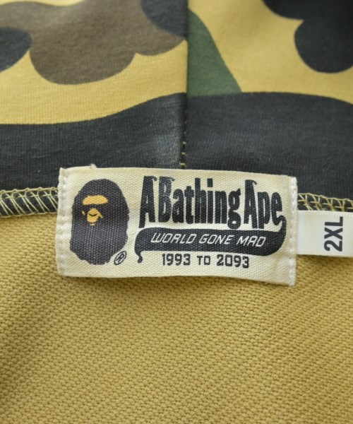 A BATHING APE（アベイシングエイプ）パーカー ベージュ サイズ:2XL メンズ/2200639865010
