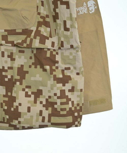 A BATHING APE（アベイシングエイプ）マウンテンパーカー ベージュ サイズ:L メンズ/2200639890036