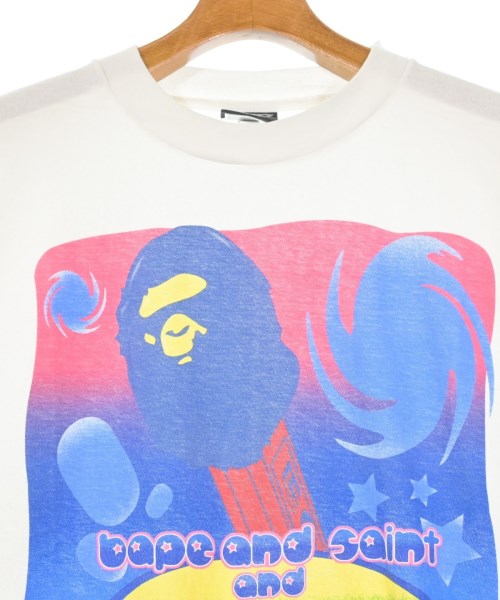 A BATHING APE（アベイシングエイプ）Tシャツ・カットソー 白 サイズ:XL メンズ/2200639890043