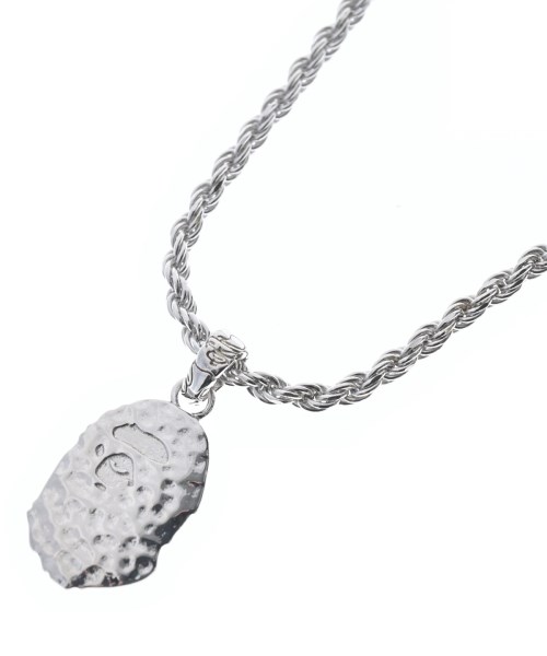 A BATHING APE(アベイシングエイプ)ネックレス シルバー サイズ:-/2200639890050