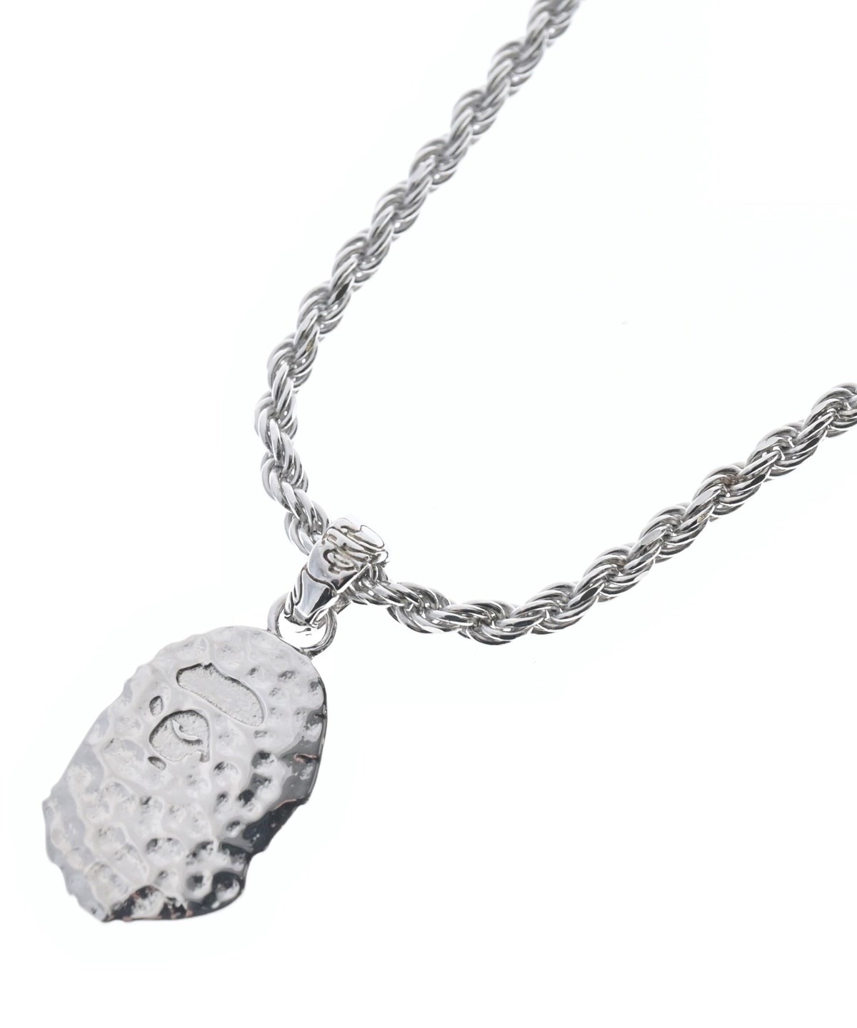 A BATHING APE（アベイシングエイプ）ネックレス シルバー サイズ