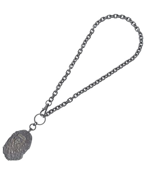 A BATHING APE（アベイシングエイプ）ネックレス 黒 サイズ:- メンズ/2200639890098