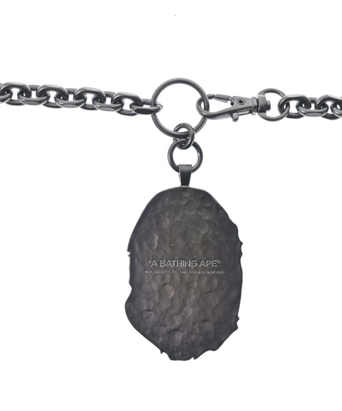 A BATHING APE（アベイシングエイプ）ネックレス 黒 サイズ:- メンズ/2200639890098