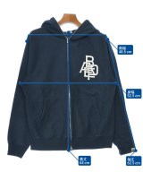 A BATHING APE（アベイシングエイプ）パーカー 紺 サイズ:M メンズ/2200640868086