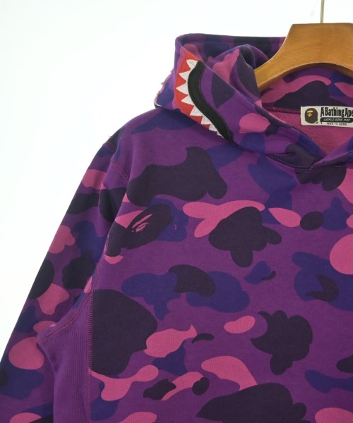 A BATHING APE（アベイシングエイプ）パーカー 紫 サイズ:L メンズ/2200641270031