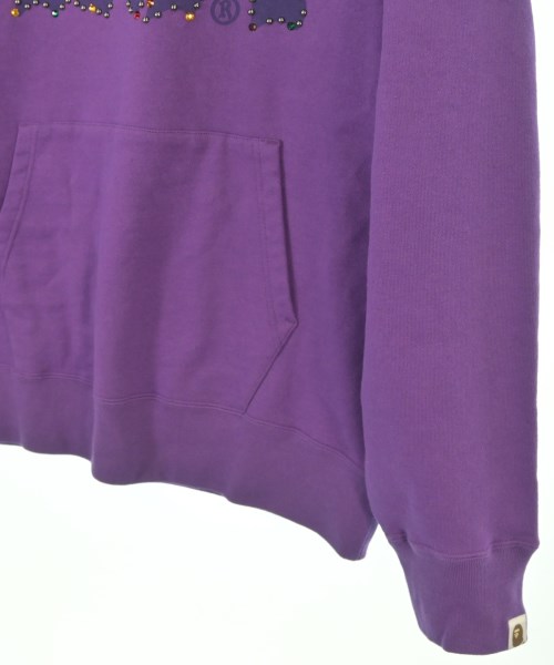 A BATHING APE（アベイシングエイプ）パーカー 紫 サイズ:L メンズ/2200641270048