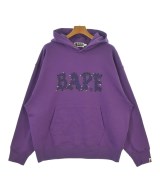 A BATHING APE（アベイシングエイプ）パーカー 紫 サイズ:L メンズ/2200641270048