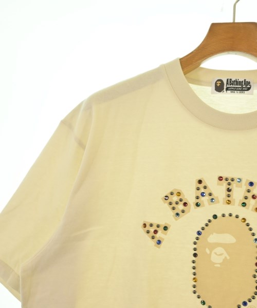 A BATHING APE（アベイシングエイプ）Tシャツ・カットソー ベージュ サイズ:L メンズ/2200641270055