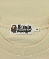 A BATHING APE（アベイシングエイプ）Tシャツ・カットソー ベージュ サイズ:L メンズ/2200641270055