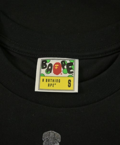 A BATHING APE（アベイシングエイプ）Tシャツ・カットソー 黒 サイズ:S メンズ/2200641270093