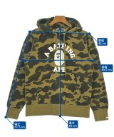 A BATHING APE（アベイシングエイプ）パーカー カーキ サイズ:M メンズ/2200641355103