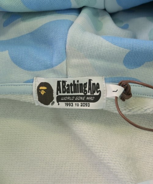 A BATHING APE（アベイシングエイプ）パーカー 青 サイズ:L メンズ/2200641453014