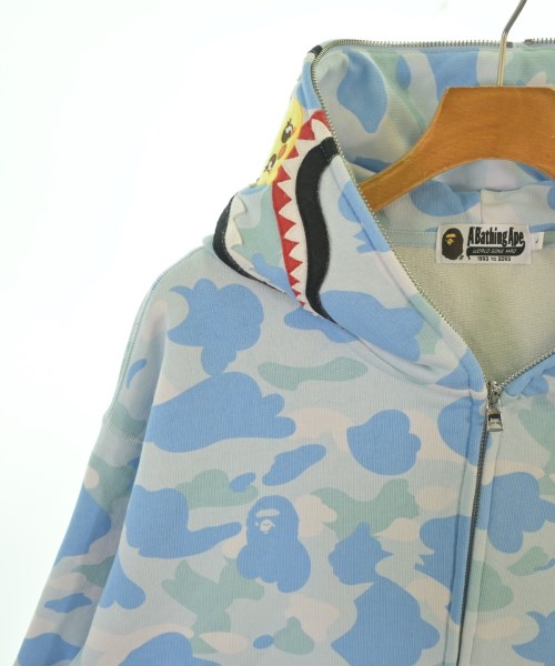 A BATHING APE（アベイシングエイプ）パーカー 青 サイズ:L メンズ/2200641453014