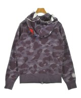 A BATHING APE（アベイシングエイプ）パーカー 紫 サイズ:M メンズ/2200641571022
