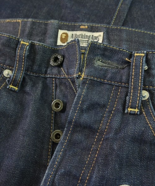 A BATHING APE（アベイシングエイプ）デニムパンツ 紺 サイズ:S メンズ/2200641571336