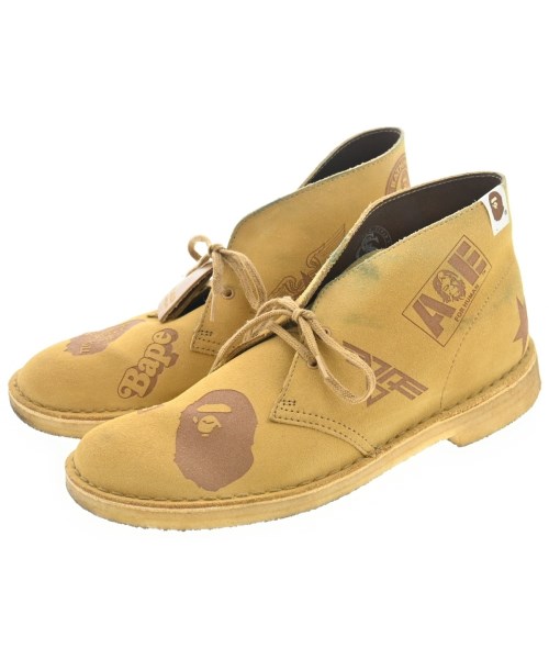 A BATHING APE(アベイシングエイプ)ブーツ ベージュ サイズ:UK8(26.5cm位)/2200641571480