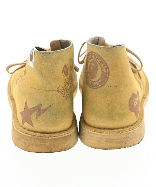 A BATHING APE（アベイシングエイプ）ブーツ ベージュ サイズ:UK8(26.5cm位) メンズ/2200641571480