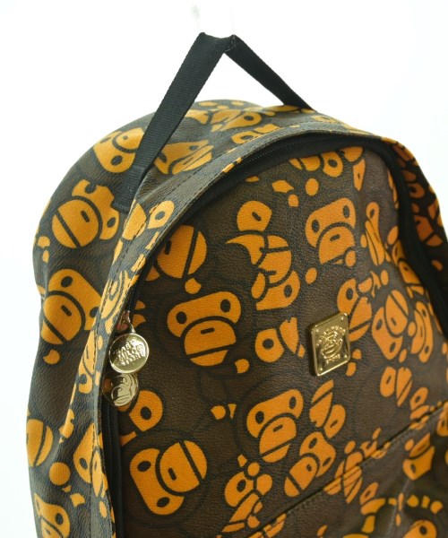 A BATHING APE（アベイシングエイプ）バックパック・リュック 茶 サイズ:- メンズ/2200641571718