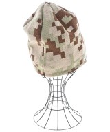 A BATHING APE（アベイシングエイプ）ニットキャップ・ビーニー ベージュ サイズ:F メンズ/2200641545054