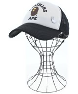 A BATHING APE（アベイシングエイプ）キャップ 黒 サイズ:F メンズ/2200642564078