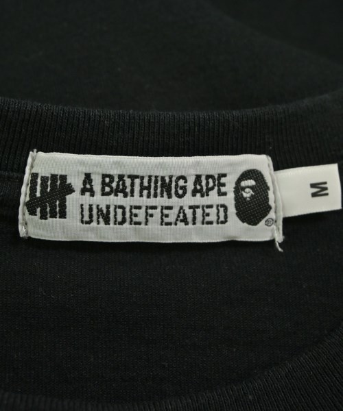 A BATHING APE（アベイシングエイプ）Tシャツ・カットソー 黒 サイズ:M メンズ/2200643238046