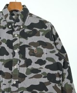 A BATHING APE（アベイシングエイプ）カジュアルシャツ 白 サイズ:L メンズ/2200643363212