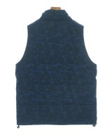 A BATHING APE（アベイシングエイプ）ダウンジャケット/ダウンベスト 青 サイズ:L メンズ/2200643382022