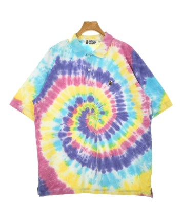 A BATHING APE（アベイシングエイプ）ポロシャツ ピンク サイズ:XL