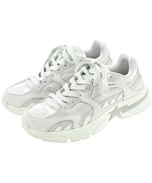 A BATHING APE(アベイシングエイプ)スニーカー グレー サイズ:25cm/2200644298025