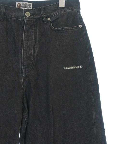 A BATHING APE（アベイシングエイプ）デニムパンツ 黒 サイズ:M メンズ/2200644298032