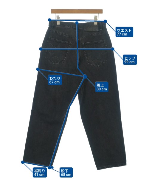 A BATHING APE（アベイシングエイプ）デニムパンツ 黒 サイズ:M メンズ/2200644298032