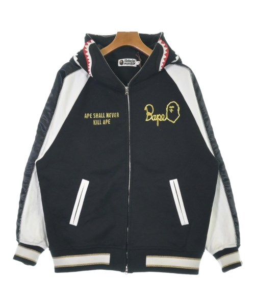 A BATHING APE(アベイシングエイプ)パーカー 黒 サイズ:M/2200644298056