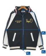 A BATHING APE（アベイシングエイプ）パーカー 黒 サイズ:M メンズ/2200644298056