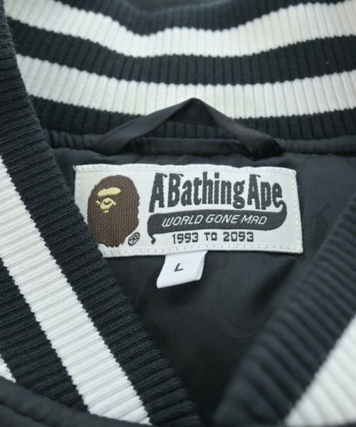 A BATHING APE（アベイシングエイプ）スタジャン 黒 サイズ:L メンズ/2200644734011