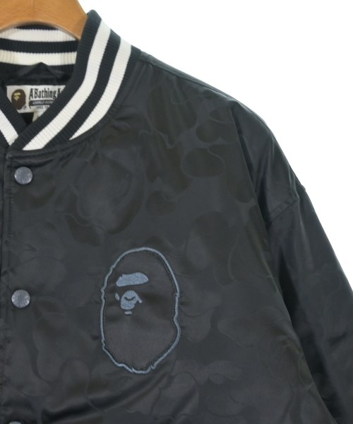 A BATHING APE（アベイシングエイプ）スタジャン 黒 サイズ:L メンズ/2200644734011