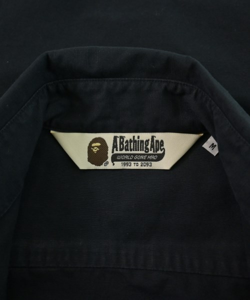 A BATHING APE（アベイシングエイプ）カジュアルシャツ 紺 サイズ:M メンズ/2200532333296