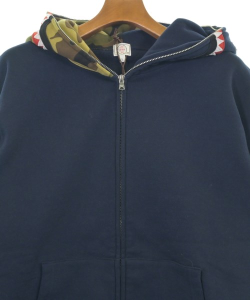 A BATHING APE（アベイシングエイプ）パーカー 紺 サイズ:L メンズ/2200529161024