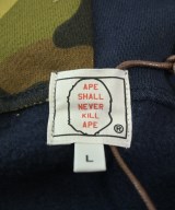A BATHING APE（アベイシングエイプ）パーカー 紺 サイズ:L メンズ/2200529161024