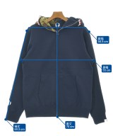 A BATHING APE（アベイシングエイプ）パーカー 紺 サイズ:L メンズ/2200529161024