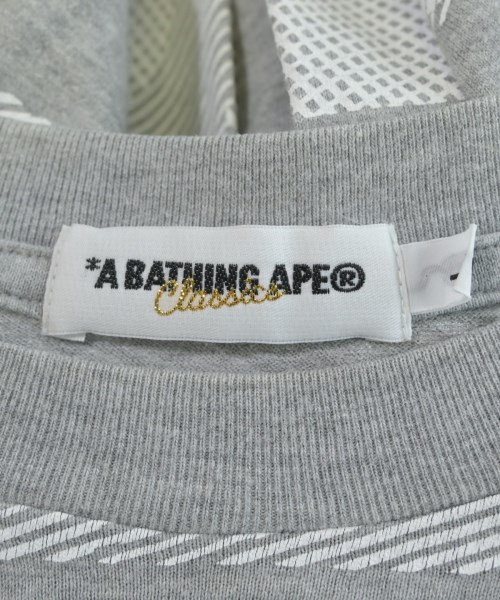 A BATHING APE（アベイシングエイプ）Tシャツ・カットソー グレー サイズ:L メンズ/2200532467069