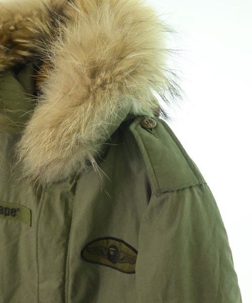 A BATHING APE（アベイシングエイプ）モッズコート カーキ サイズ:M メンズ/2200622638065