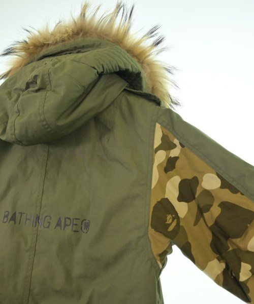 A BATHING APE（アベイシングエイプ）モッズコート カーキ サイズ:M メンズ/2200622638065