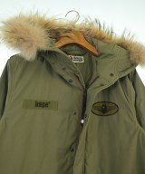 A BATHING APE（アベイシングエイプ）モッズコート カーキ サイズ:M メンズ/2200622638065