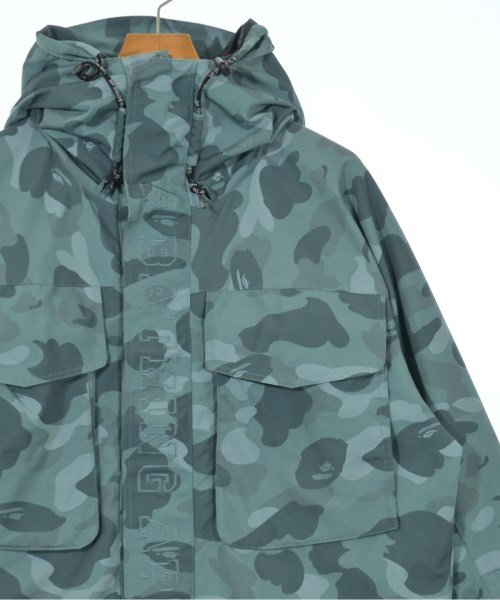 A BATHING APE（アベイシングエイプ）マウンテンパーカー 緑 サイズ:S メンズ/2200612386259
