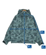 A BATHING APE（アベイシングエイプ）マウンテンパーカー 緑 サイズ:S メンズ/2200612386259