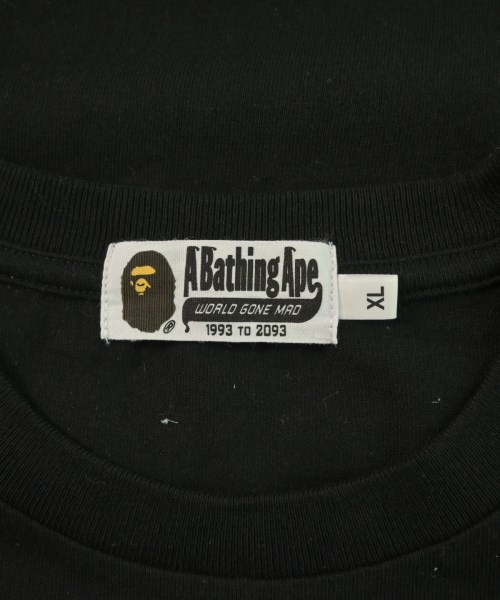 A BATHING APE（アベイシングエイプ）Tシャツ・カットソー 黒 サイズ:XL メンズ/2200623712016