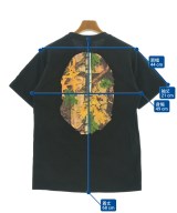 A BATHING APE（アベイシングエイプ）Tシャツ・カットソー 黒 サイズ:M メンズ/2200623321645