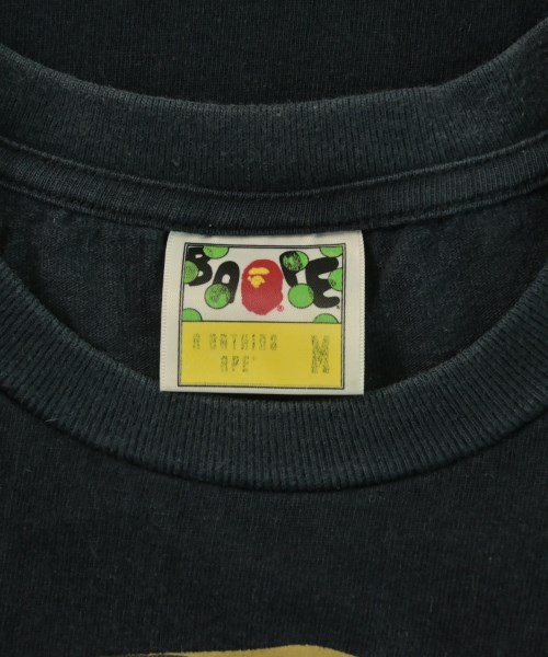 A BATHING APE（アベイシングエイプ）Tシャツ・カットソー 黒 サイズ:M メンズ/2200623321652
