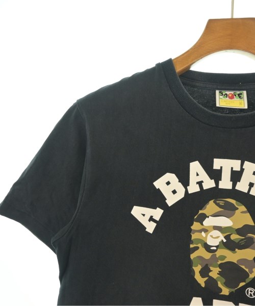 A BATHING APE（アベイシングエイプ）Tシャツ・カットソー 黒 サイズ:M メンズ/2200623321669