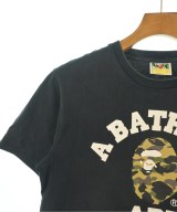A BATHING APE（アベイシングエイプ）Tシャツ・カットソー 黒 サイズ:M メンズ/2200623321669